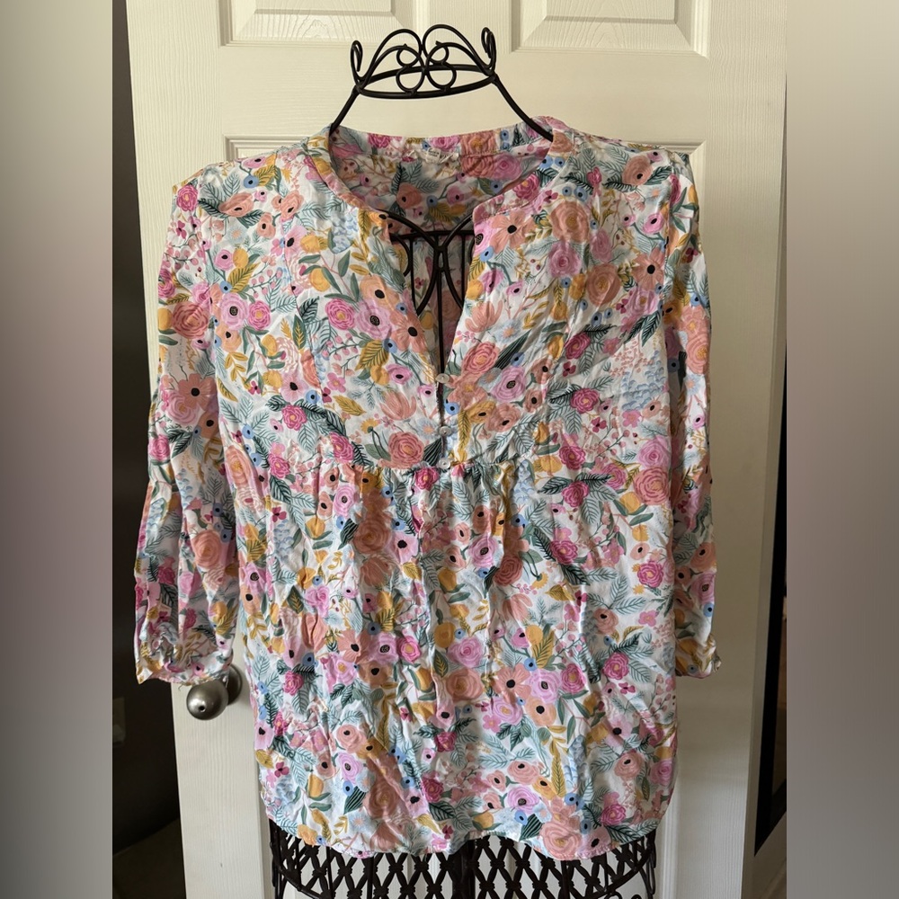 Rifle Paper Co. style Top